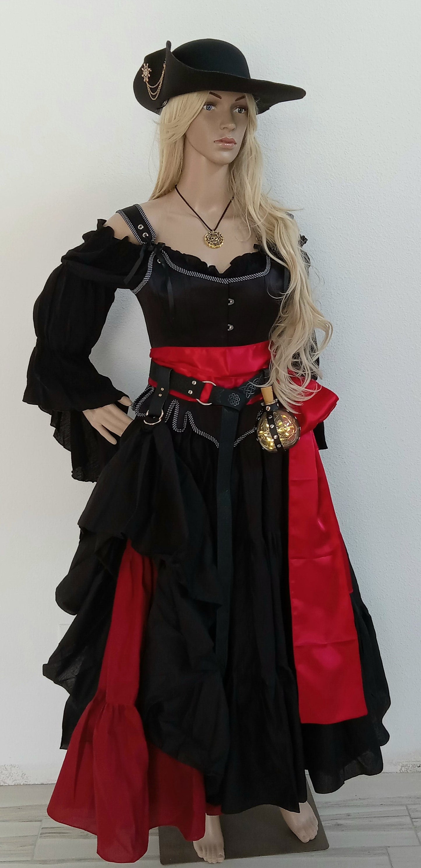 Pirate Dress Medieval Renaissance Custom Made Choose Pieces