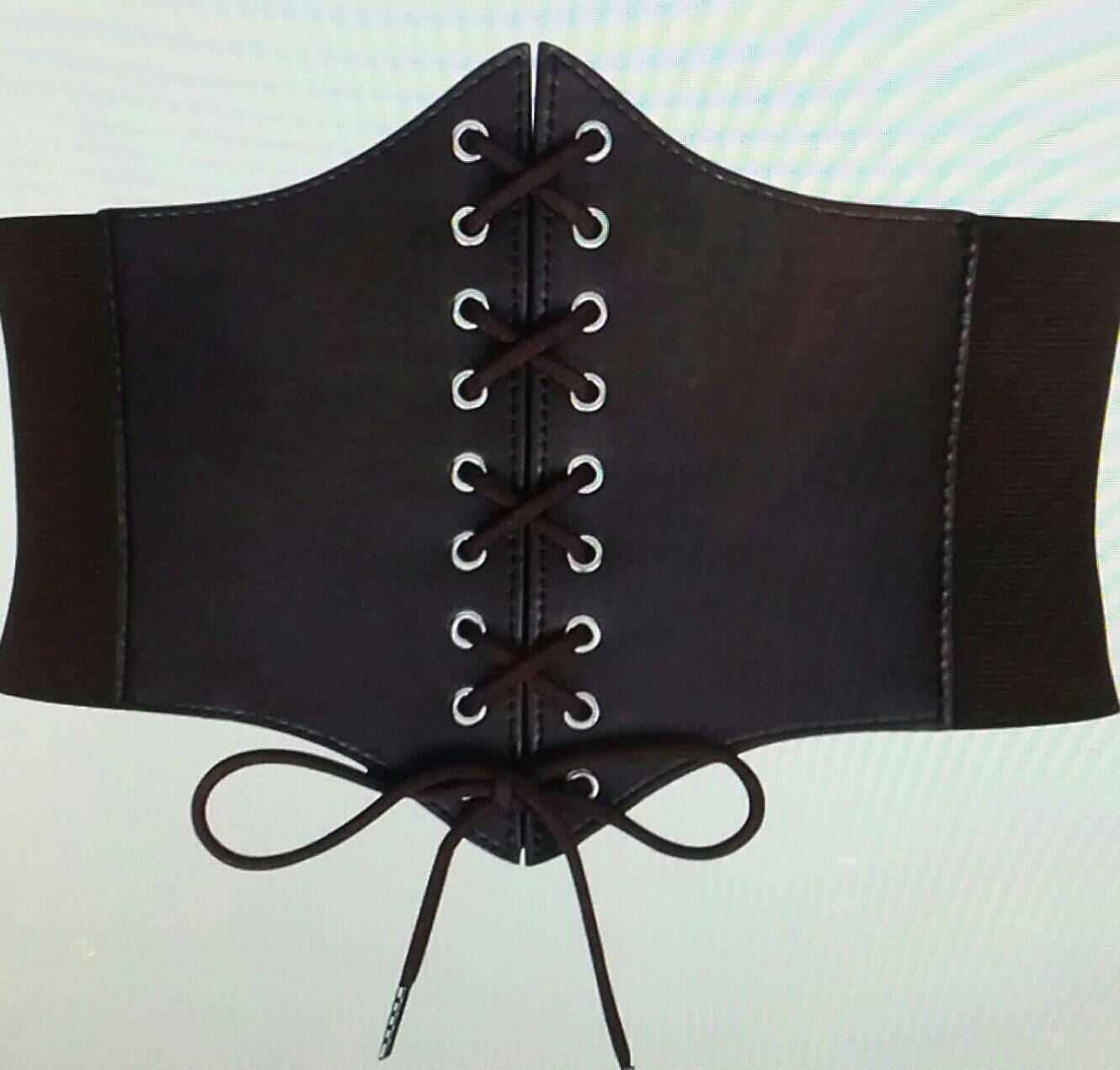 Corset Belt Elvin  XS - 3X Fairy Pixie Goth Under bust Pagan Renaissance Wench Halloween Costume 9 Colors