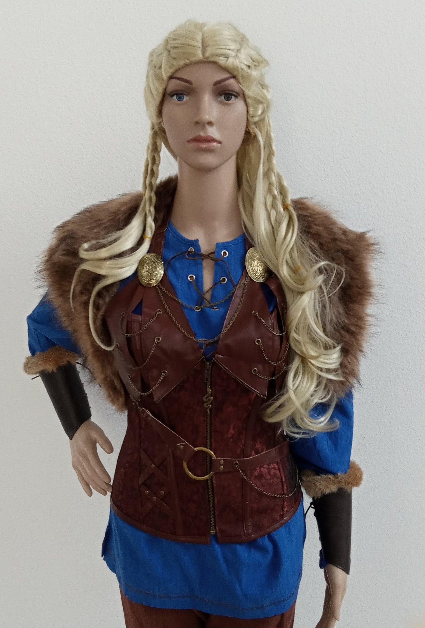 Sheildmaiden Viking Warrior Custom Made Complete Outfir 8 Pieces