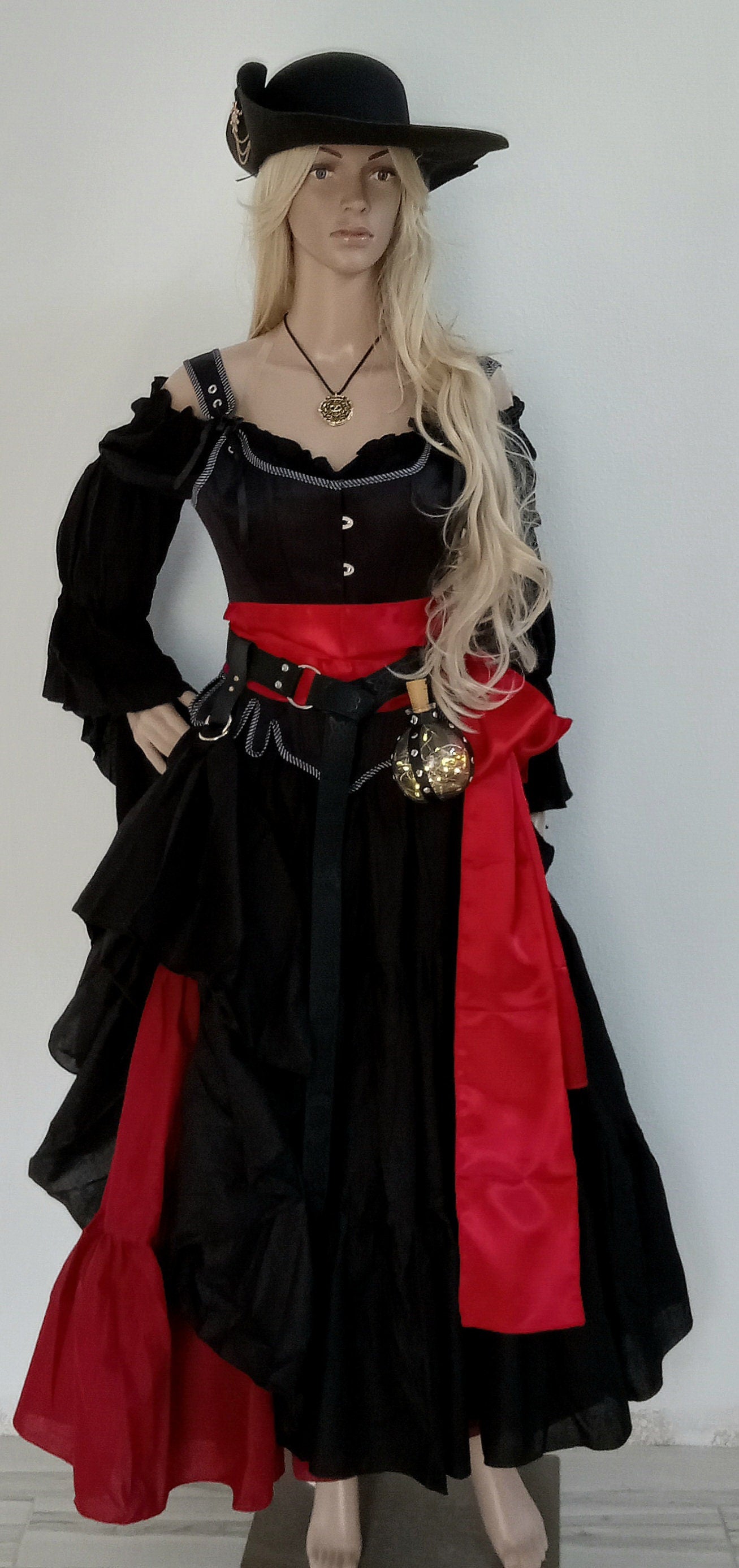 Pirate Dress Medieval Renaissance Custom Made Choose Pieces