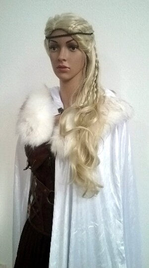 Viking Metal Brooches with Metal Chains Mantle Cloak Clasp